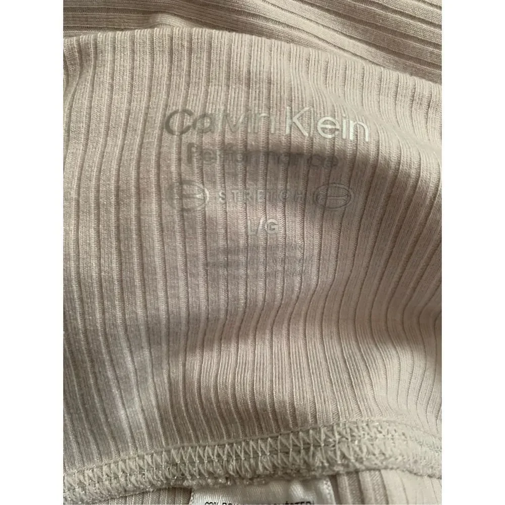 Calvin Klein, Skort/Skirt/Shorts, Off White Almost Tan, Large, NWT.